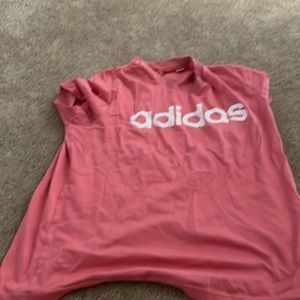 Pink Adidas shirt size 09/20